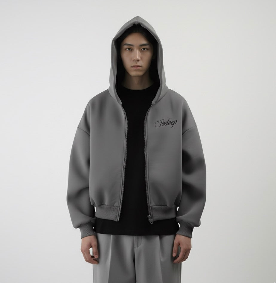 Fog Grey Hoodie